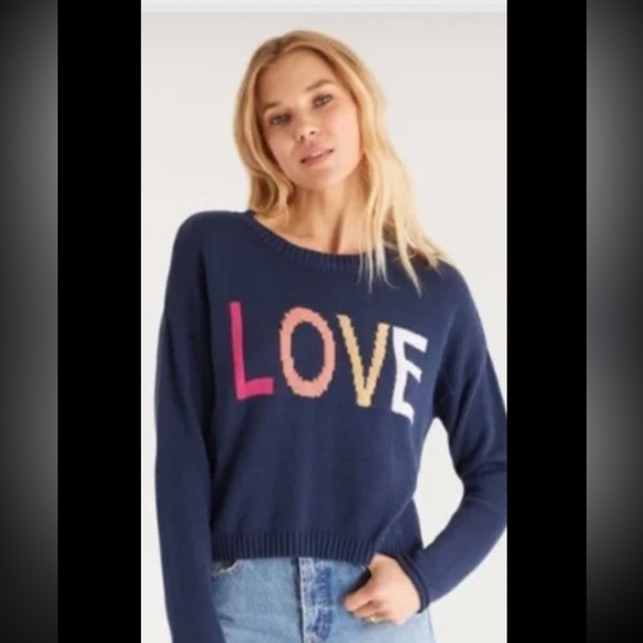 Z Supply Sweaters - Sienna Love Sweater❤️❤️ LOVE ❤️